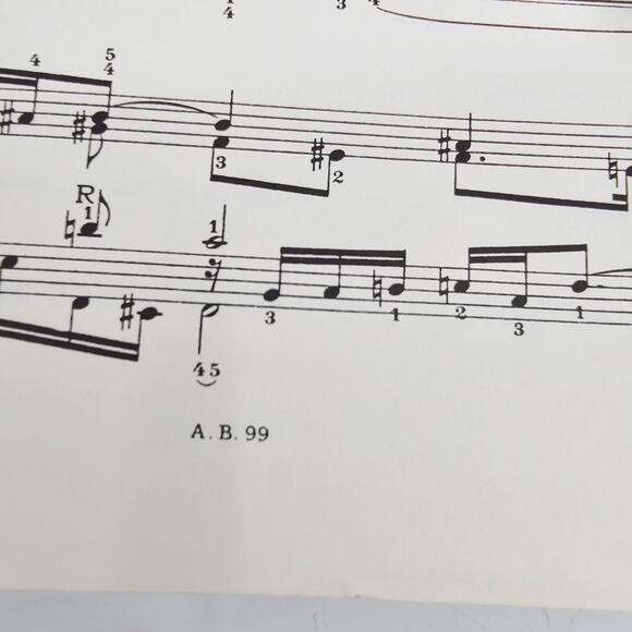 RARE J.S. BACH FORTY-EIGHT PRELUDES & FUGUES PIANO SHEET MUSIC BOOK 1 TOVEY - Picture 7 of 10